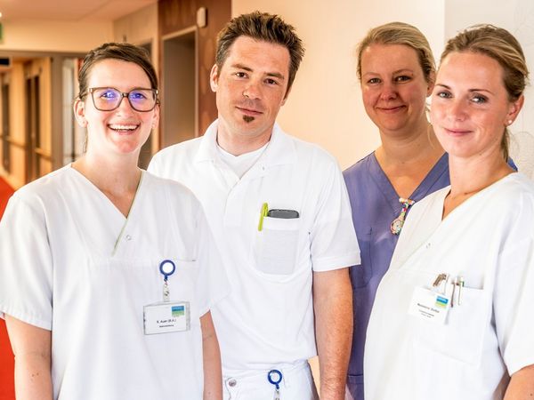 Mitarbeitende im Ev. Amalie Sieveking Krankenhaus